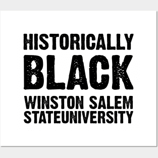 Historically Black Winston Salem State University Posters and Art